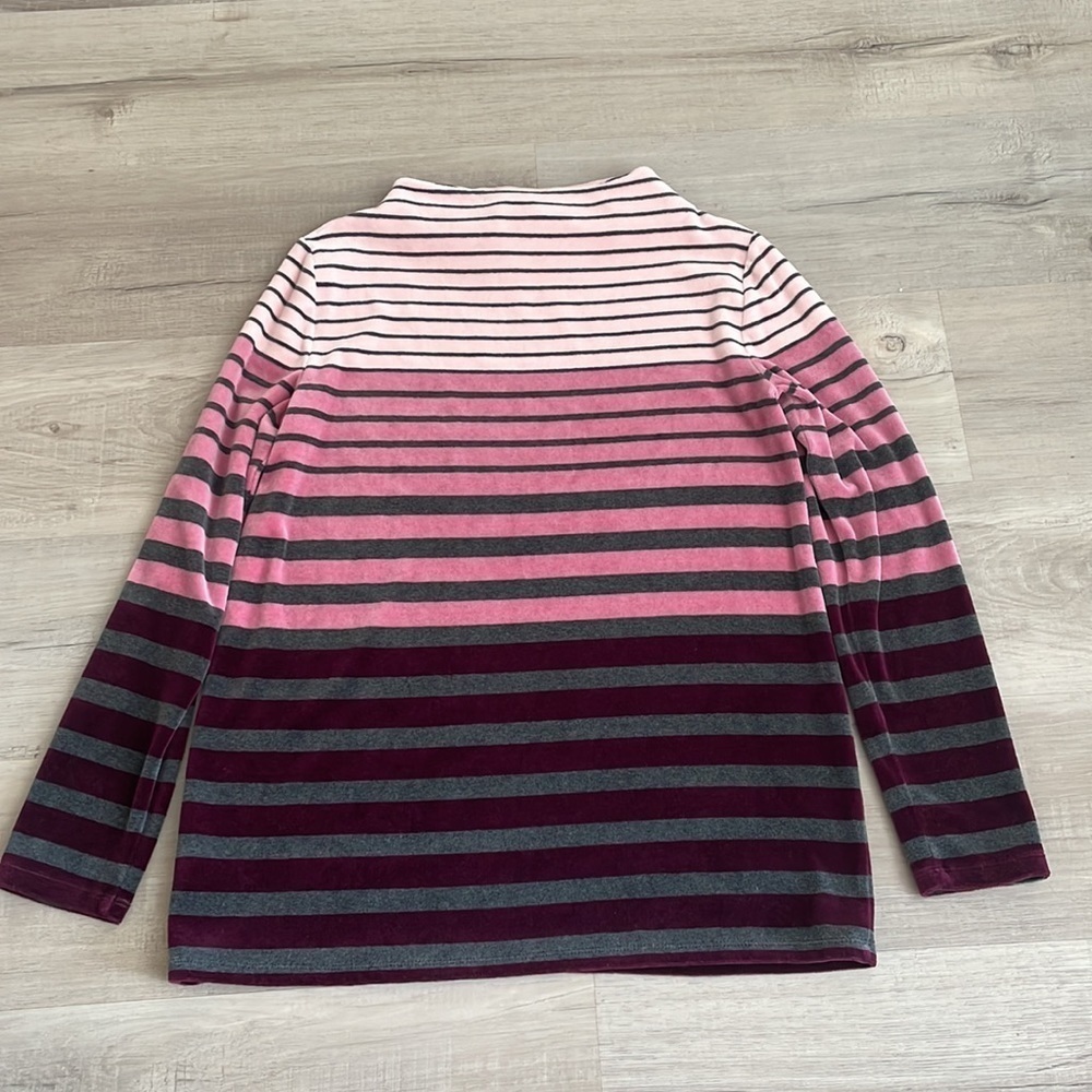 Talbots velour long sleeve tunic size xs EUC​​​​​​ - Picture 3 of 3